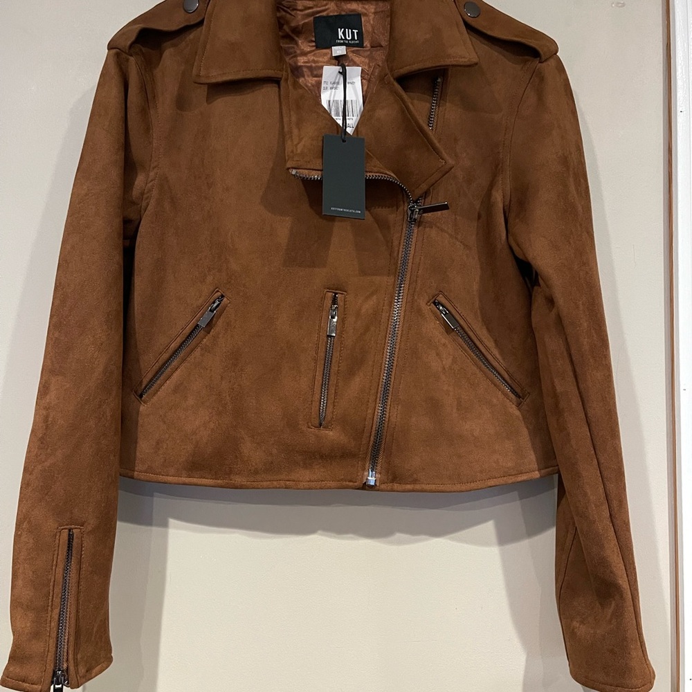 Kut From The Kloth Jackie Moto Jacket. NWT - Picture 3 of 5